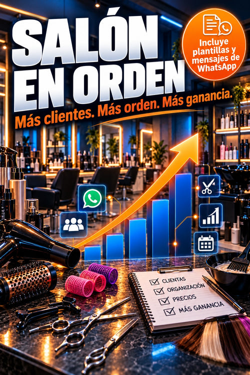 Salón en Orden | Guía práctica + Kit de plantillas para peluqueras
