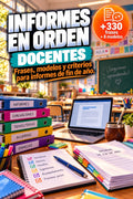 Informes en Orden | +330 frases y 8 modelos para informes de fin de año (Word editable)